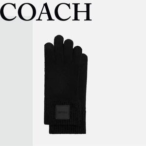 Coach Black Men's Gloves